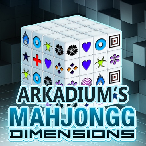 Arkadium's Mahjongg Dimensions Blue