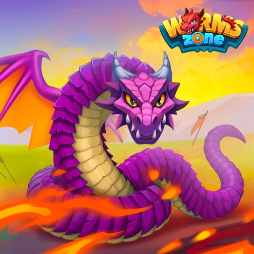 Worms Zone a Slithery Snake